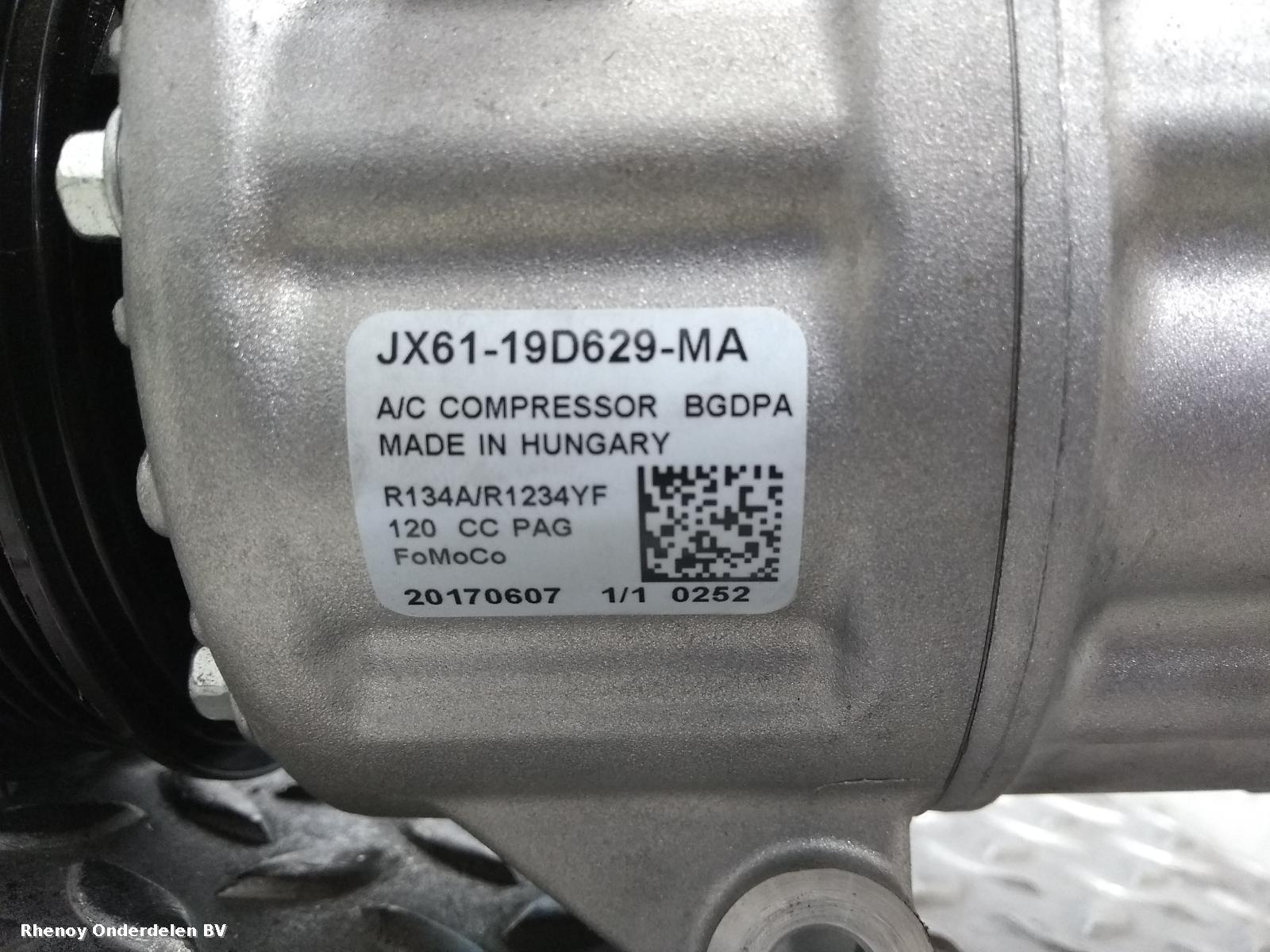 2018 FORD FOCUS AIRCO COMPRESSOR / AIRCOPOMP View Auto part AIRCO COMPRESSOR / AIRCOPOMP FORD FOCUS 2018