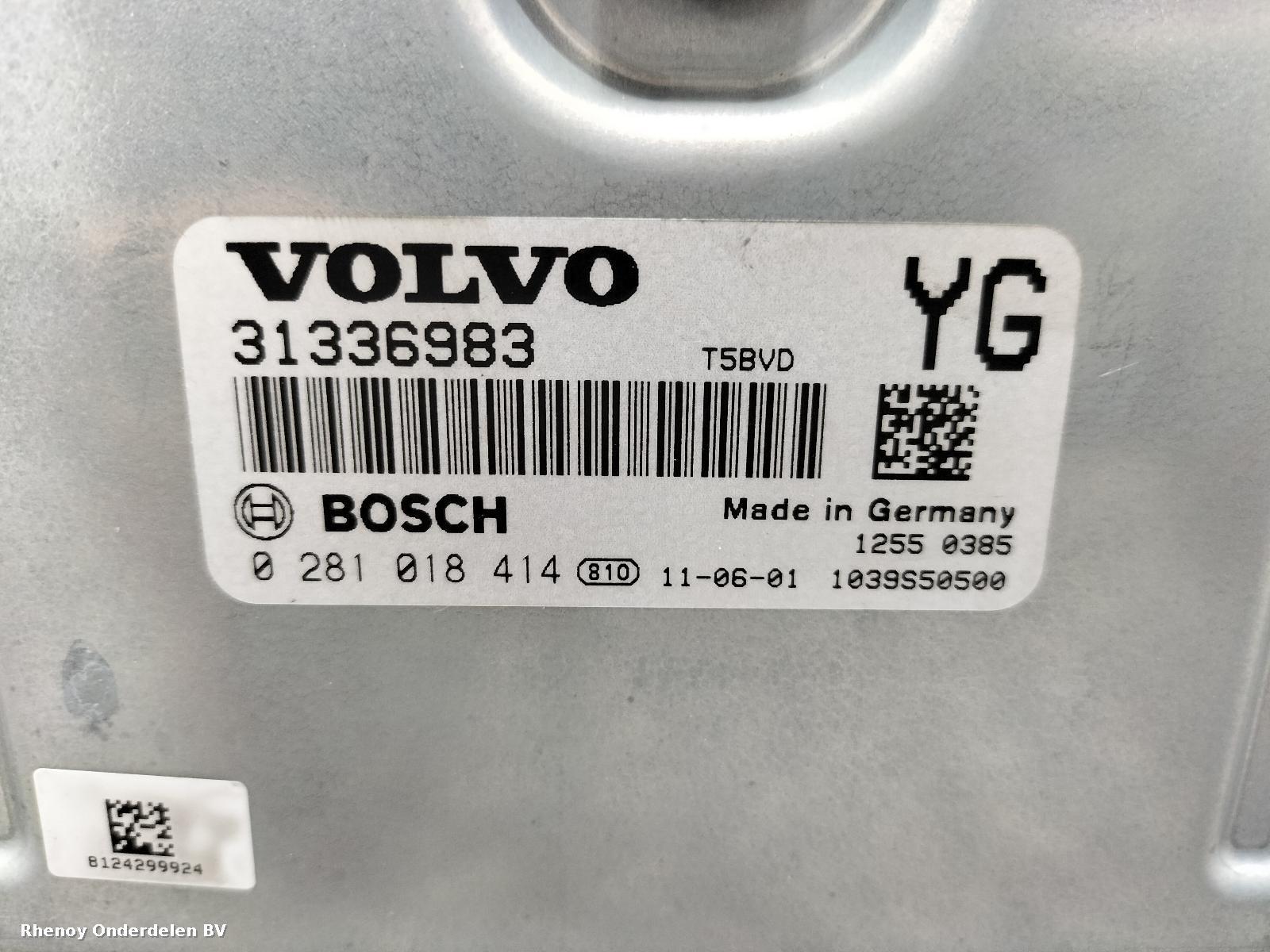 2011 VOLVO V60 COMPUTER ECU View Auto part COMPUTER ECU VOLVO V60 2011