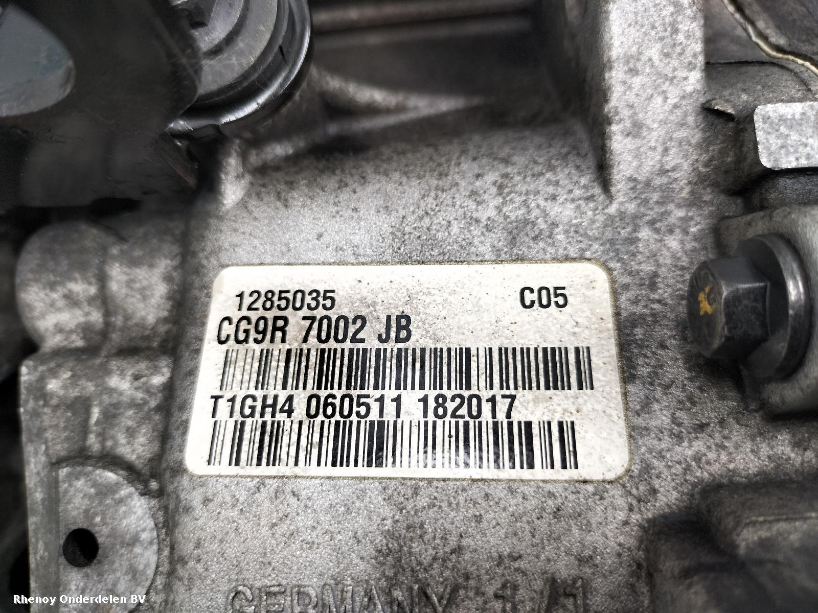 2011 VOLVO V60 TRANSMISSIE / VERSNELLINGSBAK View Auto part TRANSMISSIE / VERSNELLINGSBAK VOLVO V60 2011