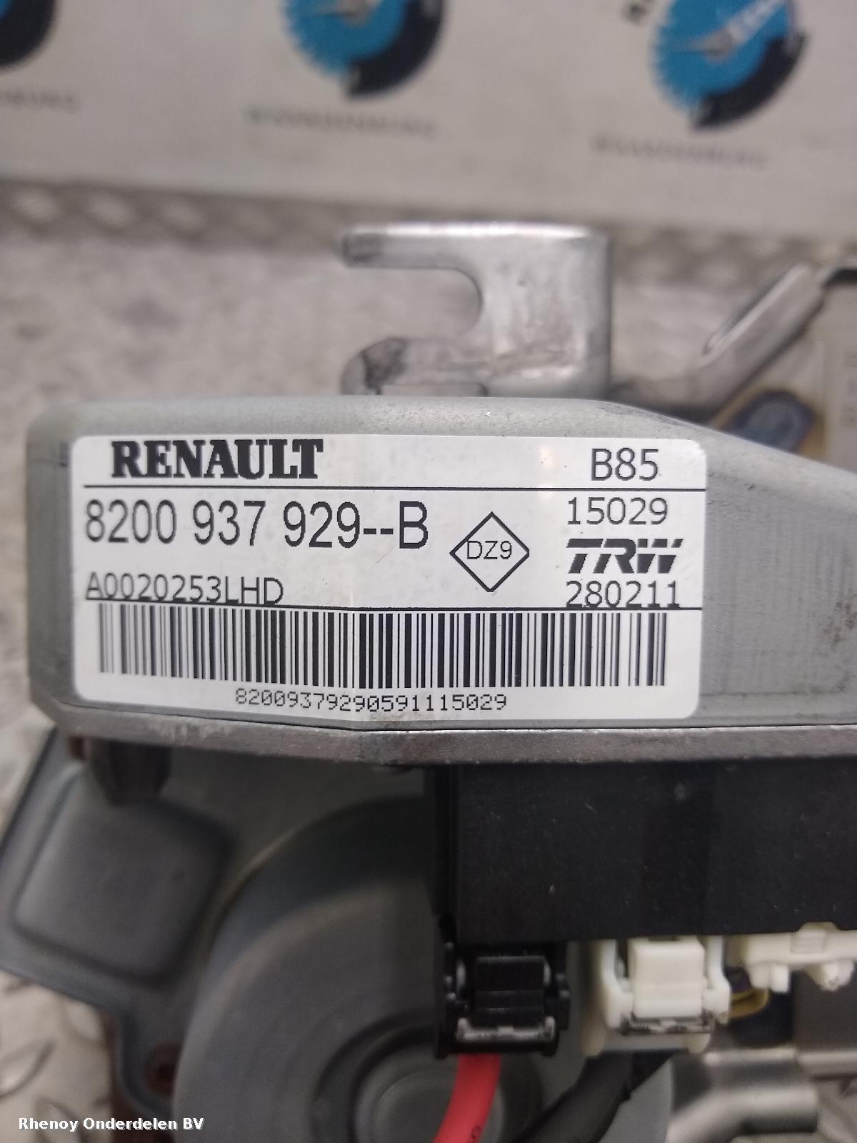 2011 RENAULT CLIO STUURKOLOM View Auto part STUURKOLOM RENAULT CLIO 2011