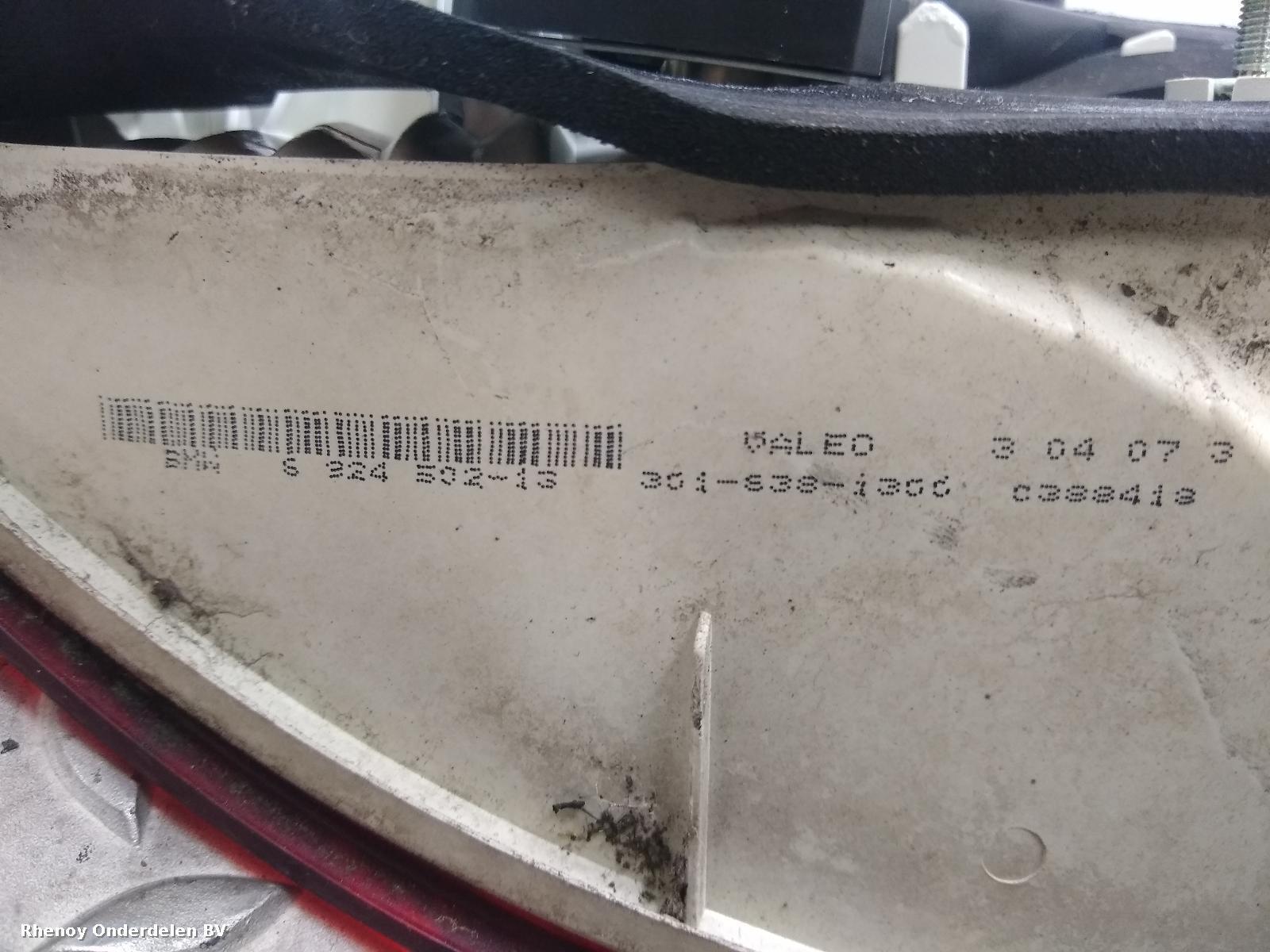 2007 BMW 1 SERIES ACHTERLICHT R View Auto part ACHTERLICHT R BMW 1 SERIES 2007