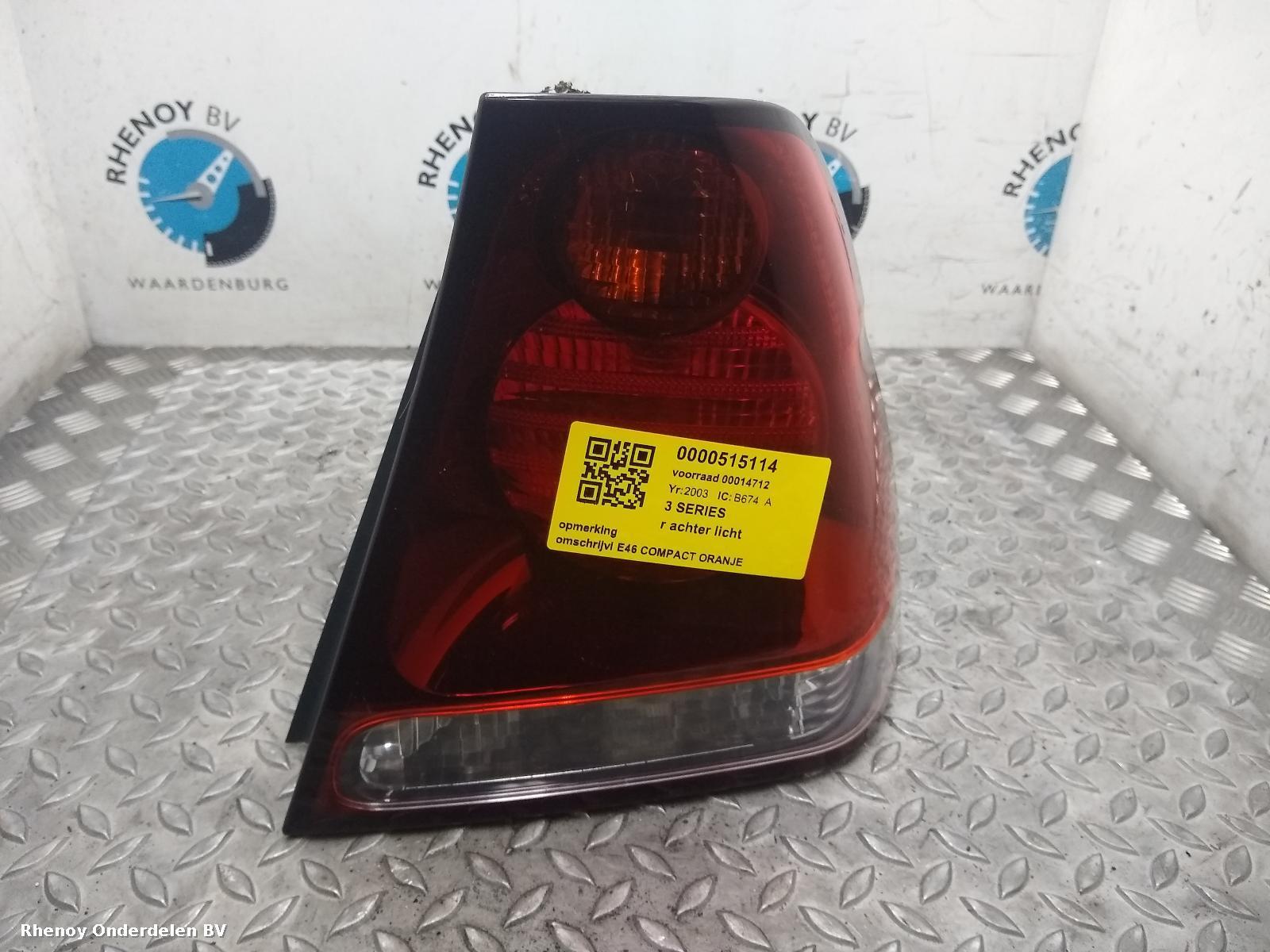 Bekijk Auto-onderdeel ACHTERLICHT R BMW 3 SERIES 2003