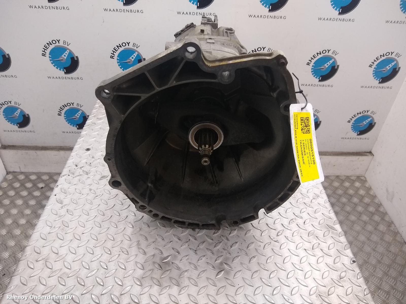 Bekijk Auto-onderdeel TRANSMISSIE / VERSNELLINGSBAK BMW 3 SERIES 2003