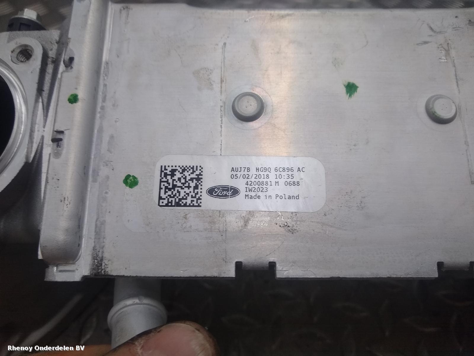 2018 FORD TRANSIT INTERKOELER View Auto part INTERKOELER FORD TRANSIT 2018