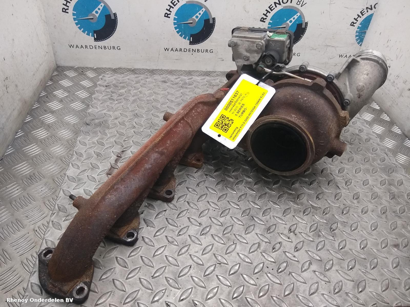 2010 BMW 5 SERIES TURBO View Auto part TURBO BMW 5 SERIES 2010