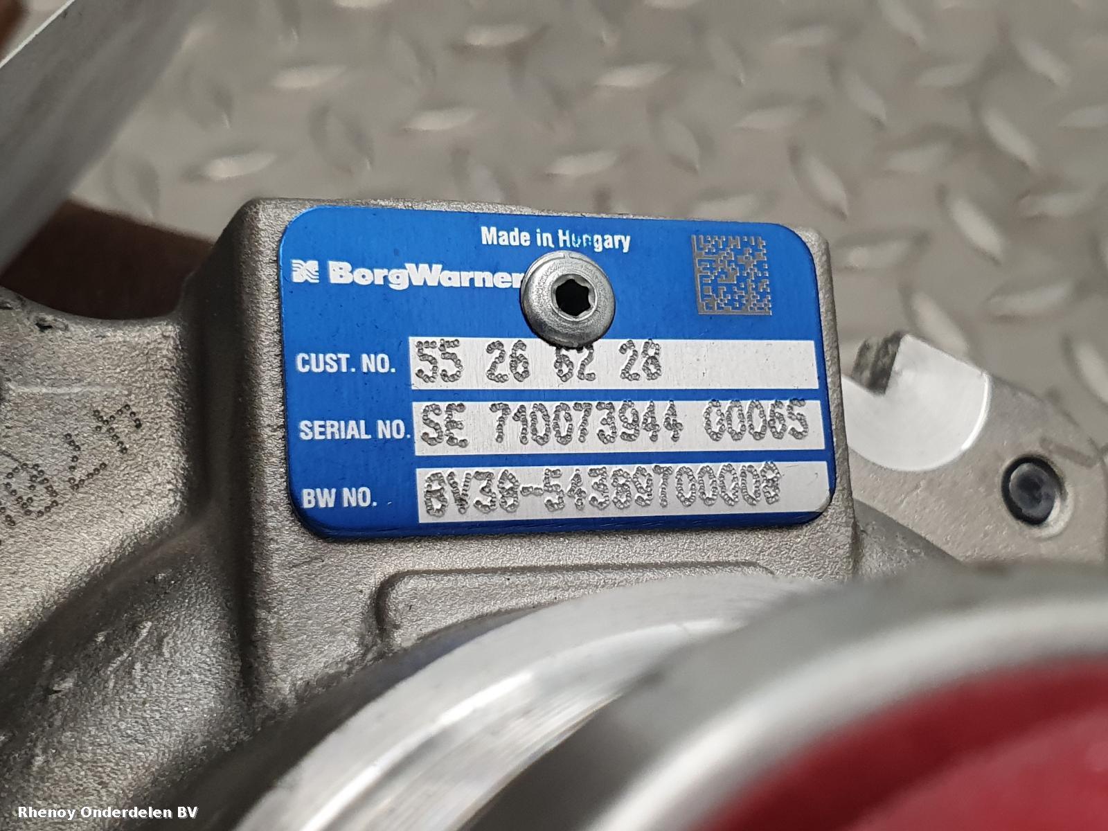 View Auto part TURBO FIAT TIPO 2017
