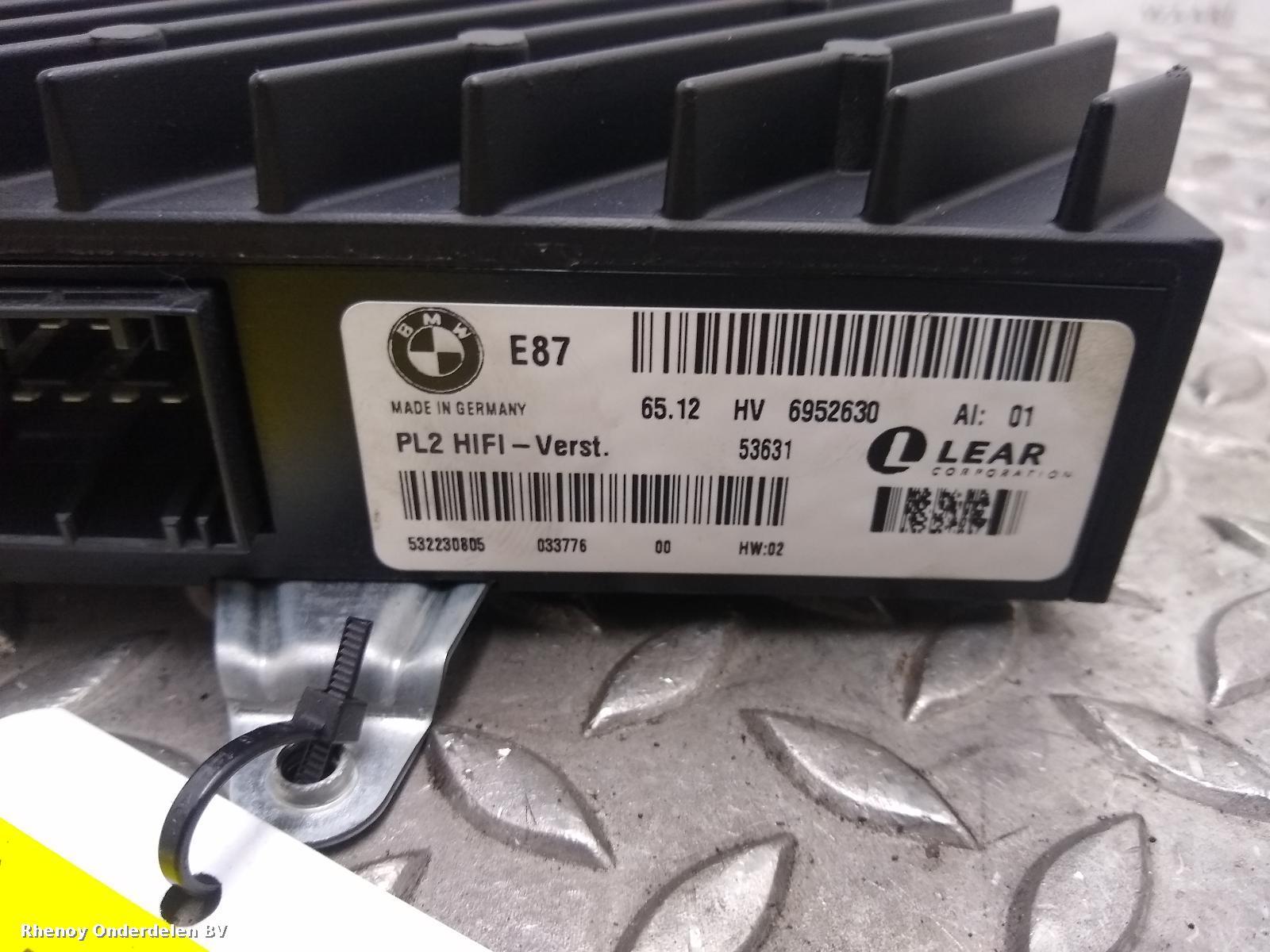 2005 BMW 1 SERIES VERSTERKER UNIT AUDIO View Auto part VERSTERKER UNIT AUDIO BMW 1 SERIES 2005