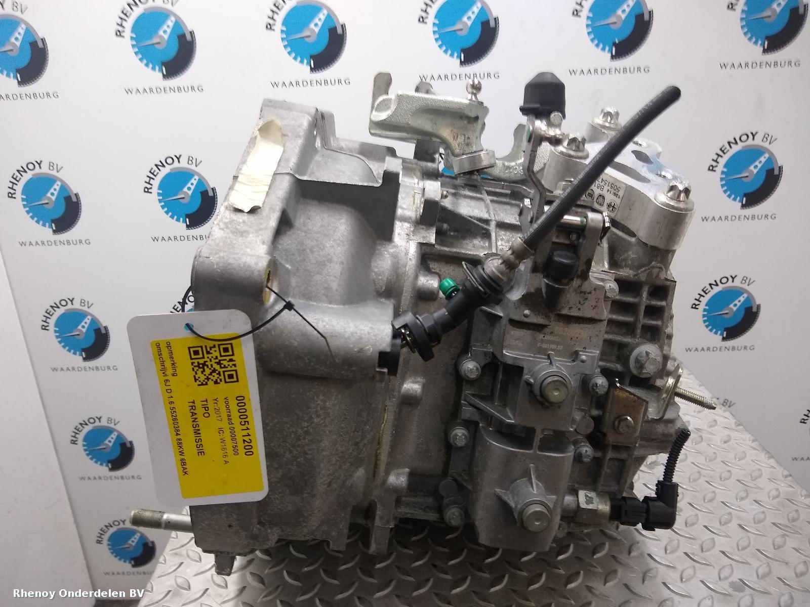 View Auto part TRANSMISSIE / VERSNELLINGSBAK FIAT TIPO 2017