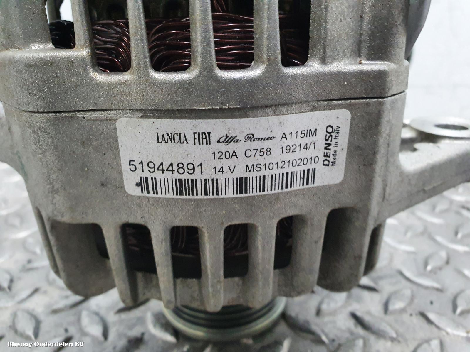 2017 FIAT TIPO DYNAMO View Auto part DYNAMO FIAT TIPO 2017