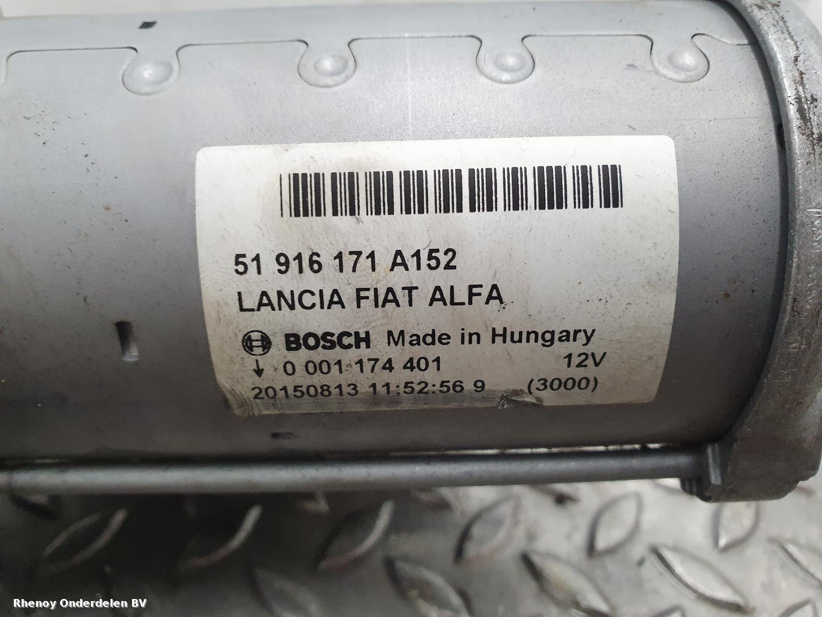 2017 FIAT TIPO STARTMOTOR View Auto part STARTMOTOR FIAT TIPO 2017