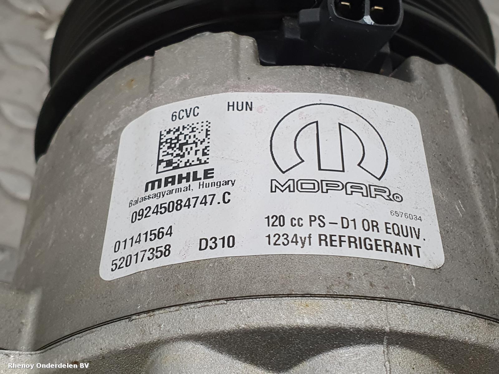 2017 FIAT TIPO AIRCO COMPRESSOR / AIRCOPOMP View Auto part AIRCO COMPRESSOR / AIRCOPOMP FIAT TIPO 2017
