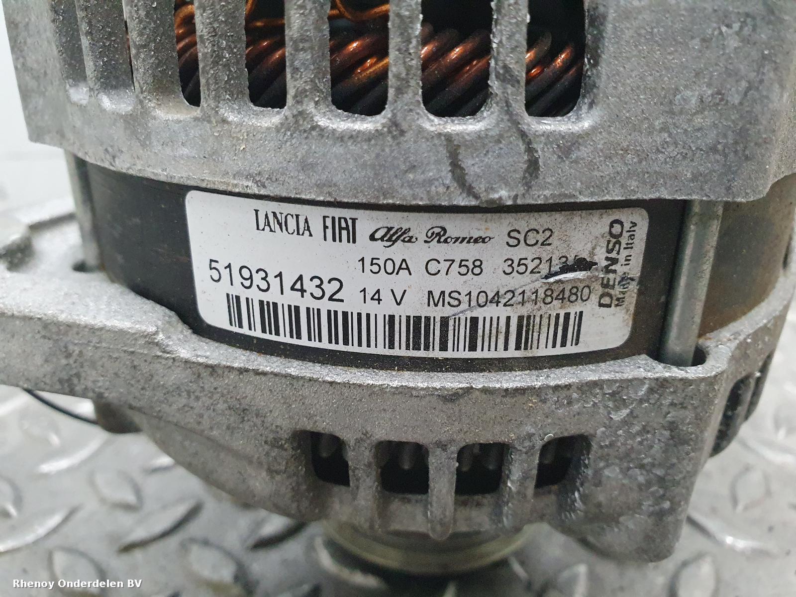 2016 FIAT 500 DYNAMO View Auto part DYNAMO FIAT 500 2016