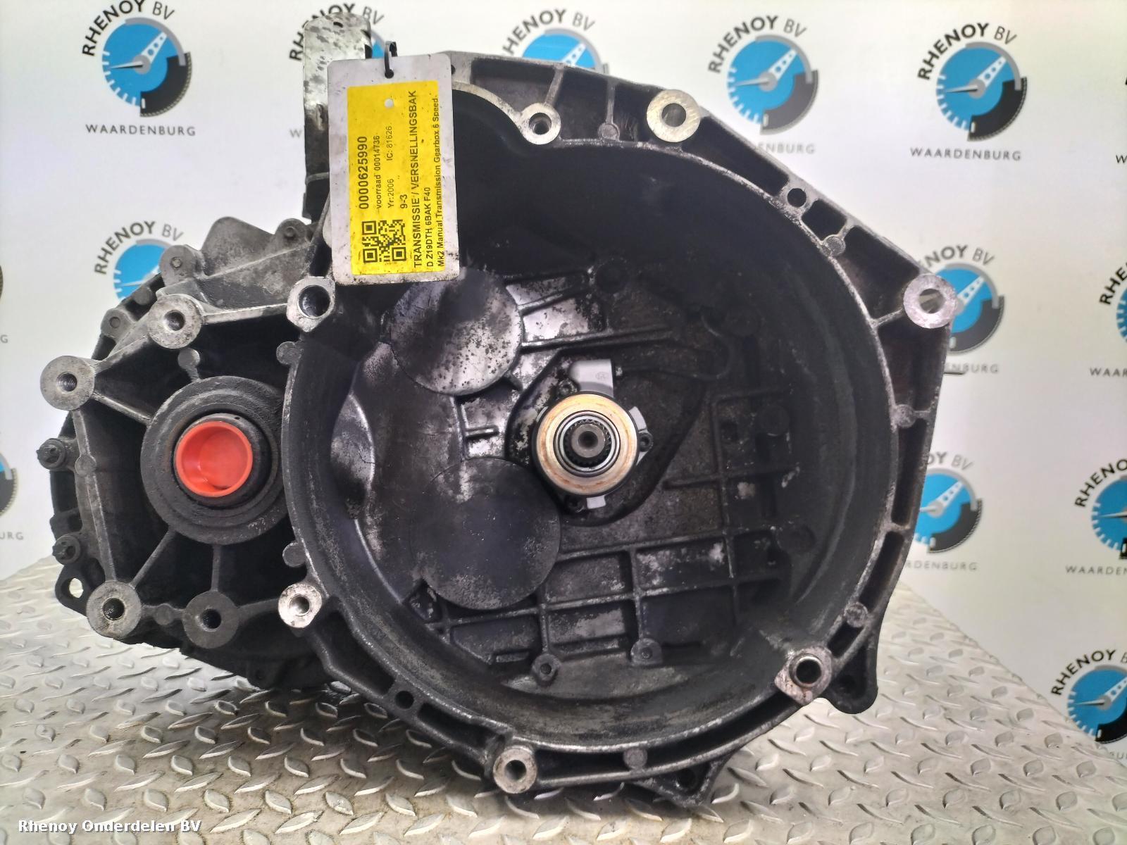Bekijk Auto-onderdeel TRANSMISSIE / VERSNELLINGSBAK SAAB 93 2006