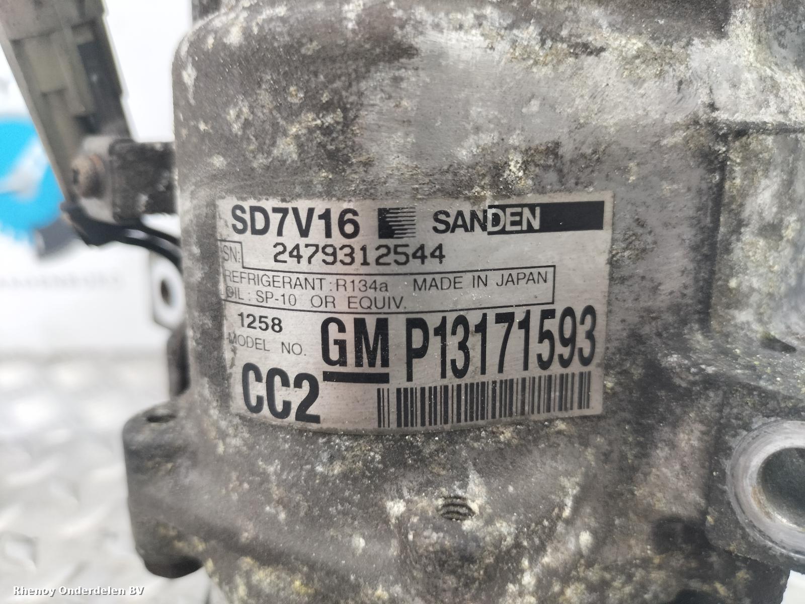 2006 SAAB 93 AIRCO COMPRESSOR / AIRCOPOMP View Auto part AIRCO COMPRESSOR / AIRCOPOMP SAAB 93 2006