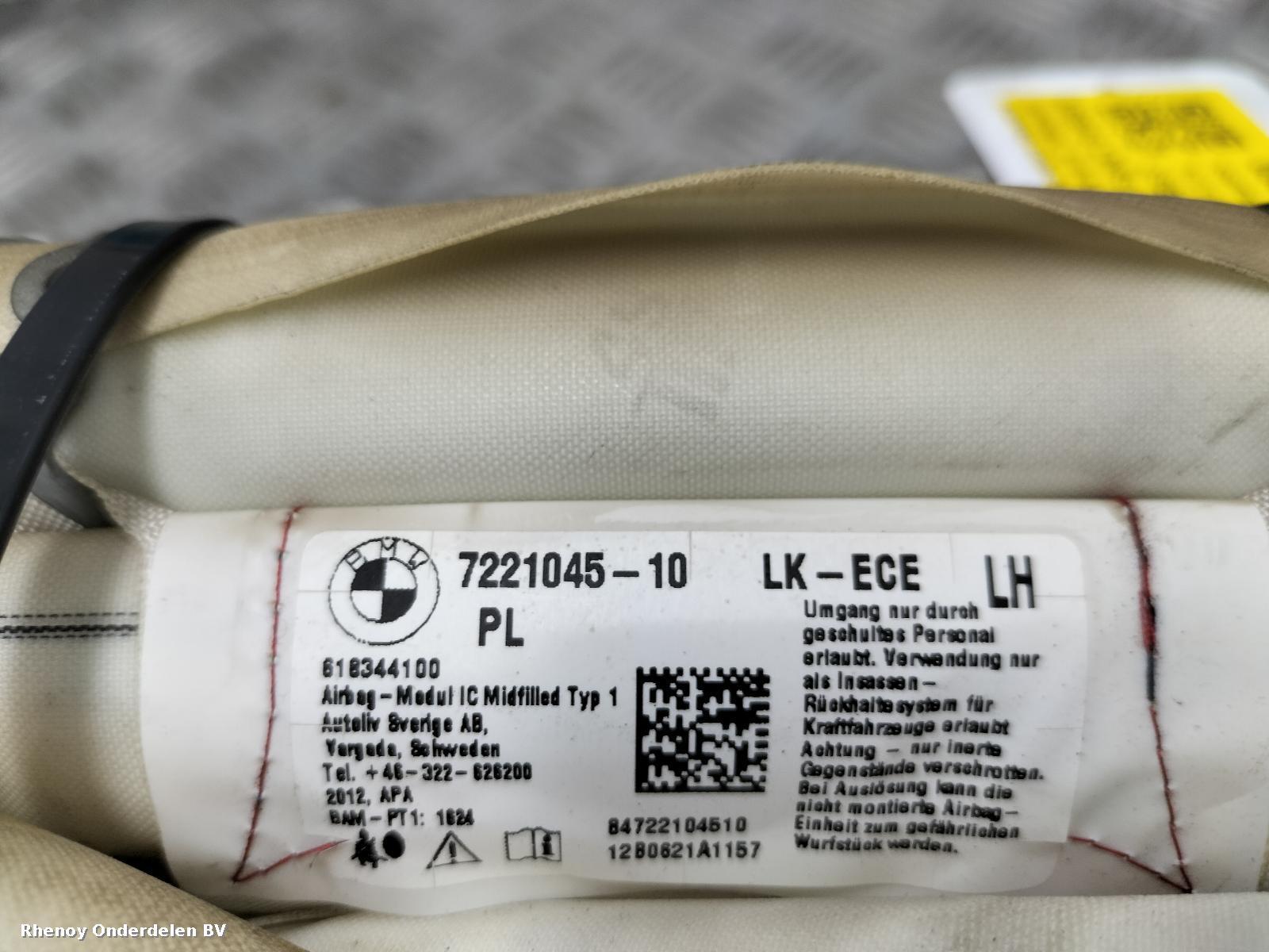 2012 BMW 3 SERIES AIRBAG LINKS View Auto part AIRBAG LINKS BMW 3 SERIES 2012