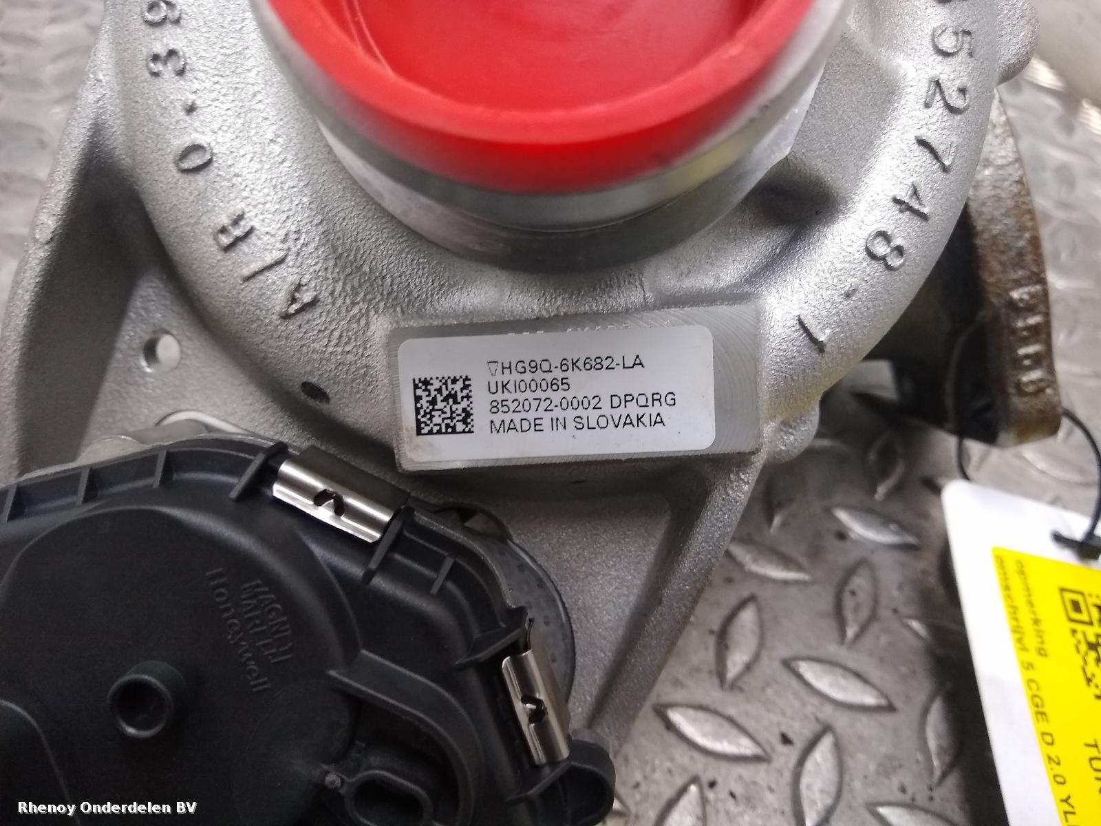 2018 FORD FOCUS TURBO View Auto part TURBO FORD FOCUS 2018