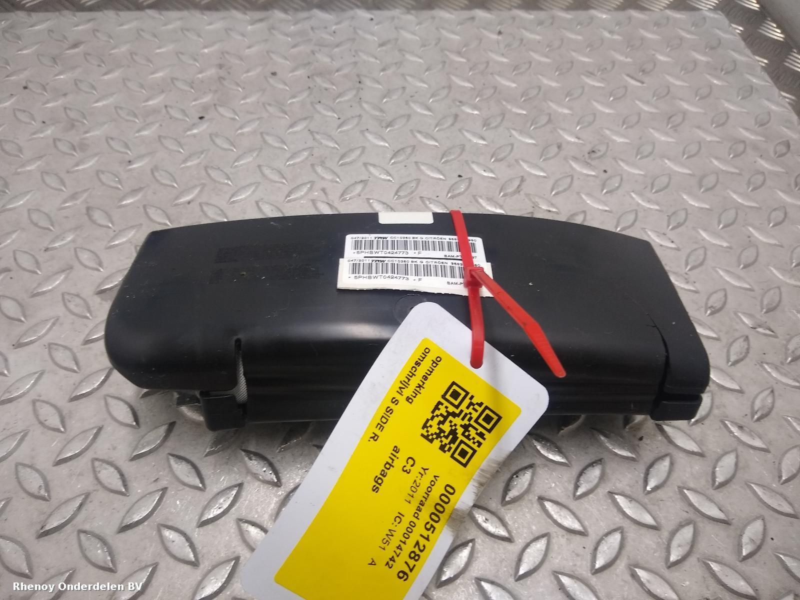 View Auto part R Air Bag CITROEN C3 2011