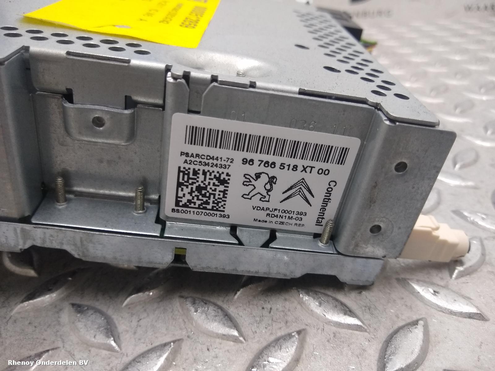 2011 CITROEN C3 RADIO View Auto part RADIO CITROEN C3 2011