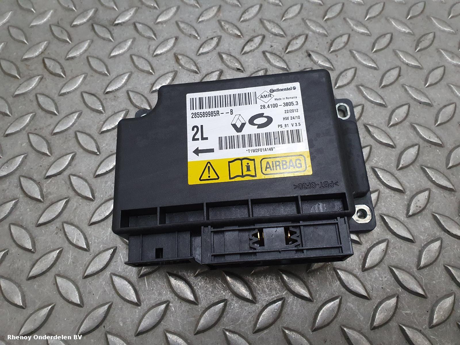 2012 RENAULT FLUENCE AIRBAG SET View Auto part AIRBAG SET RENAULT FLUENCE 2012