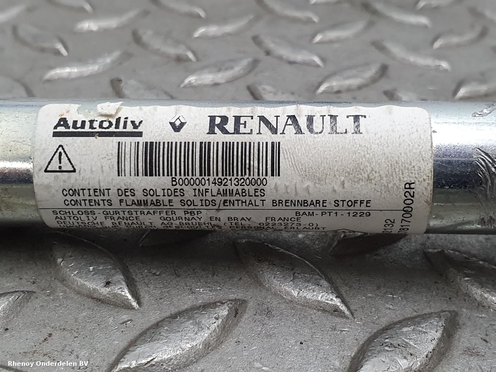2012 RENAULT FLUENCE AIRBAG SET View Auto part AIRBAG SET RENAULT FLUENCE 2012
