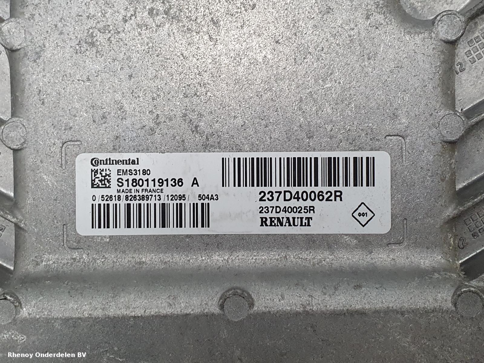2012 RENAULT FLUENCE OVERIGE View Auto part OVERIGE RENAULT FLUENCE 2012