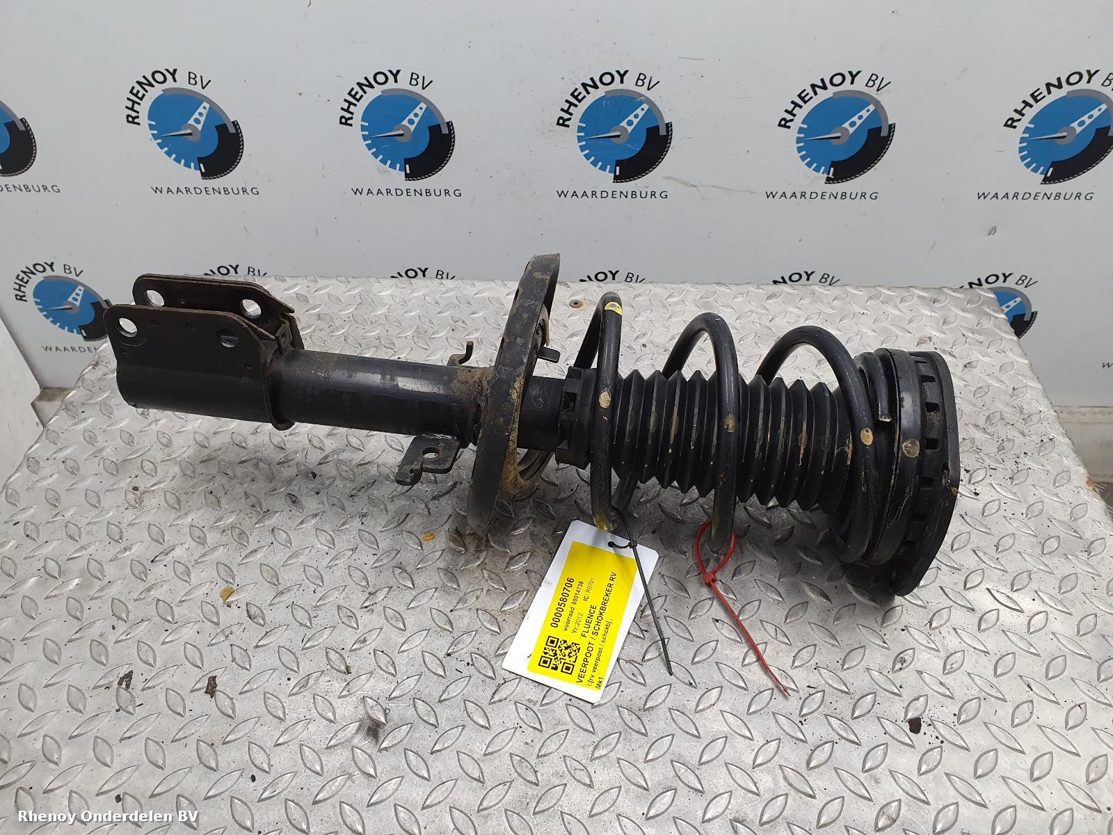 Bekijk Auto-onderdeel VEERPOOT / SCHOKBREKER RV RENAULT FLUENCE 2012