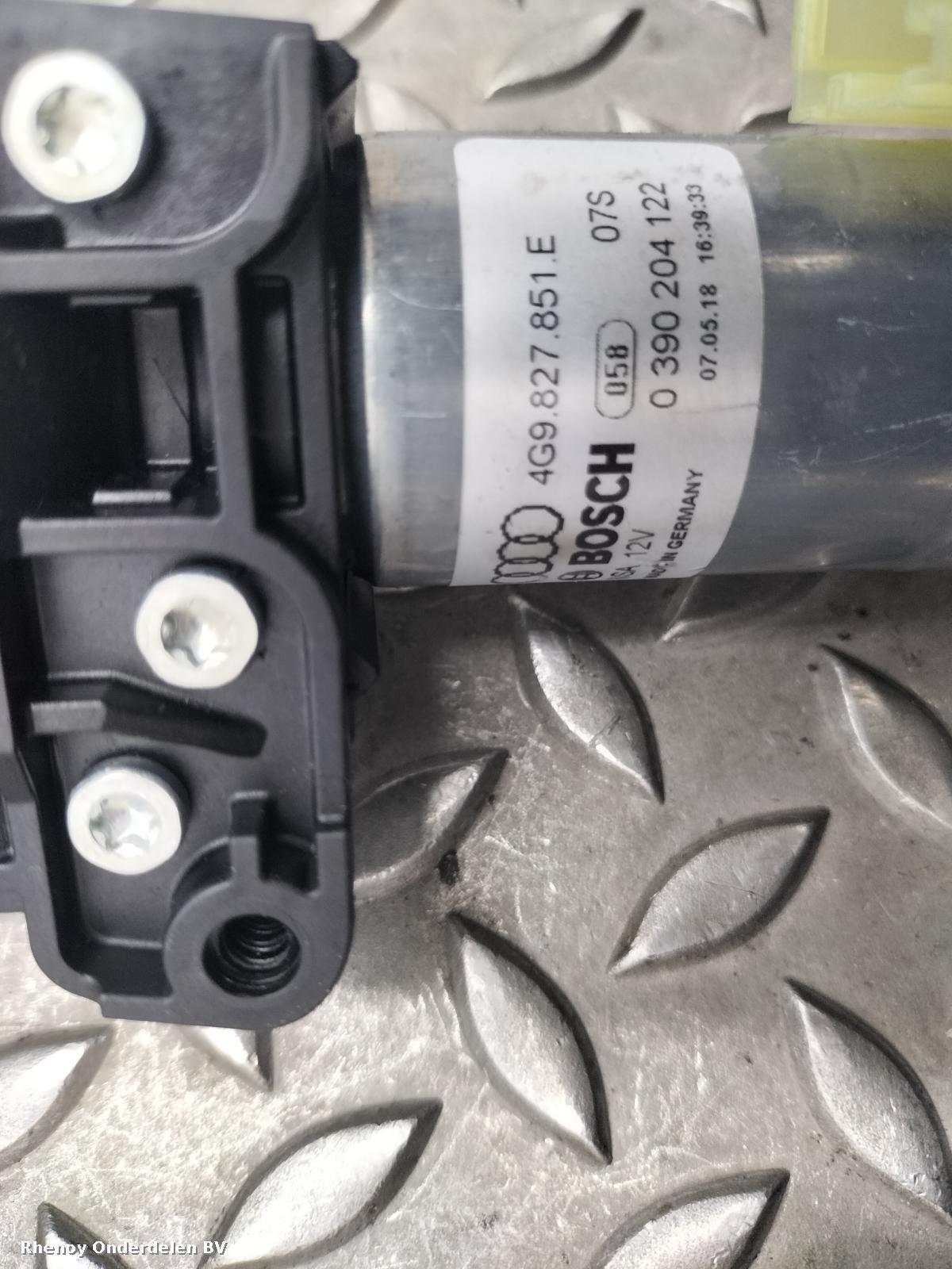 2018 AUDI A6 ACHTERKLEP MOTOR (VOOR OPENEN) View Auto part ACHTERKLEP MOTOR (VOOR OPENEN) AUDI A6 2018