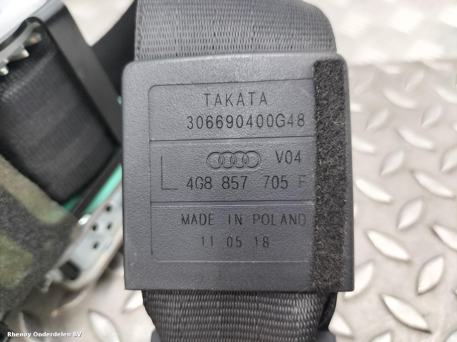 2018 AUDI A6 AIRBAG SET View Auto part AIRBAG SET AUDI A6 2018