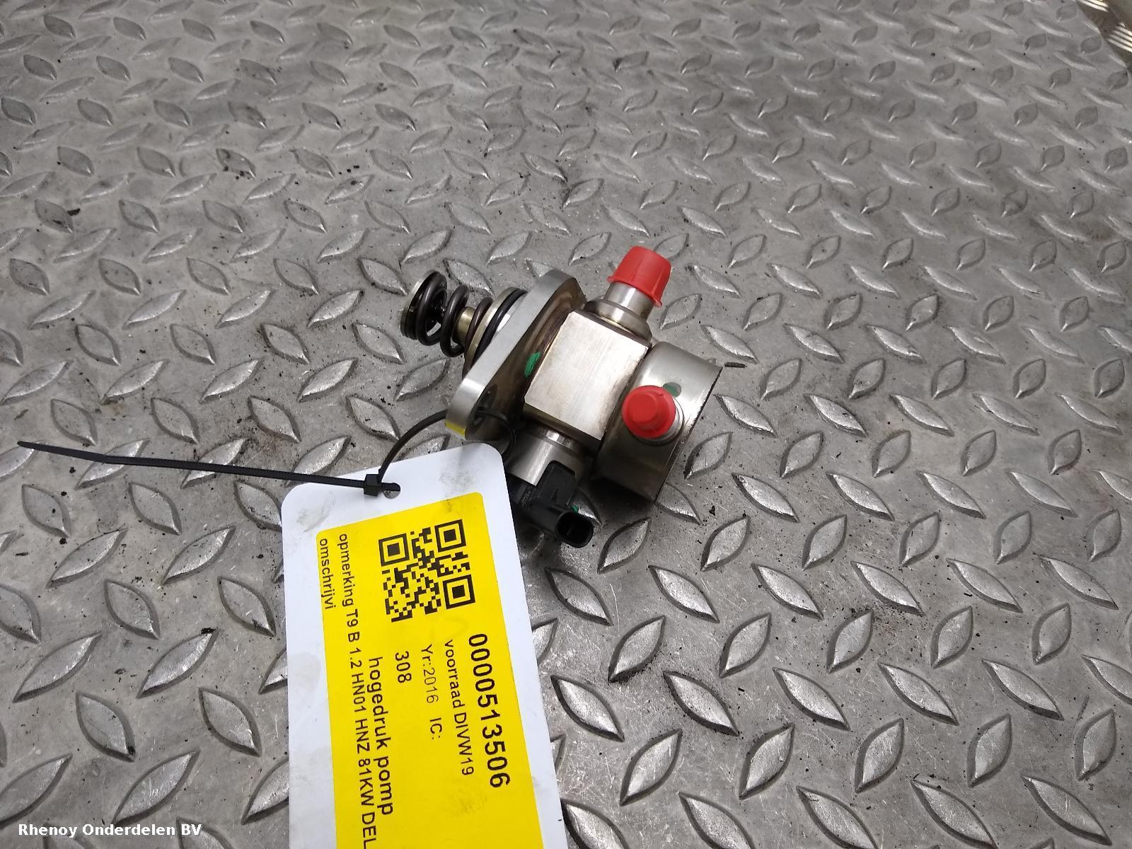Bekijk Auto-onderdeel BRANDSTOF POMP VOOR DE INJECTOR PEUGEOT 308 2016