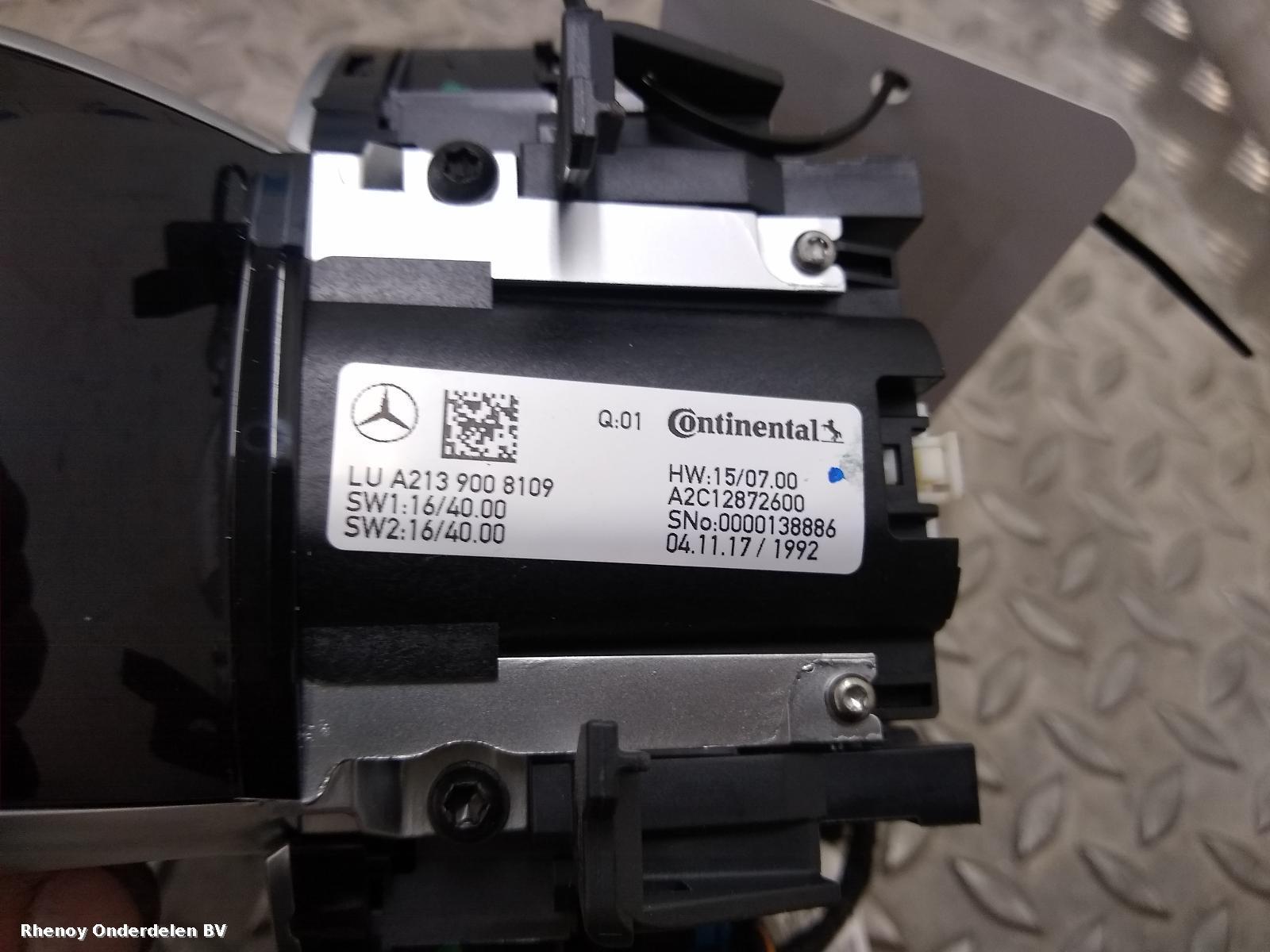 2018 MERCEDES E CLASS SCHAKELAAR DIVERSE View Auto part SCHAKELAAR DIVERSE MERCEDES E CLASS 2018