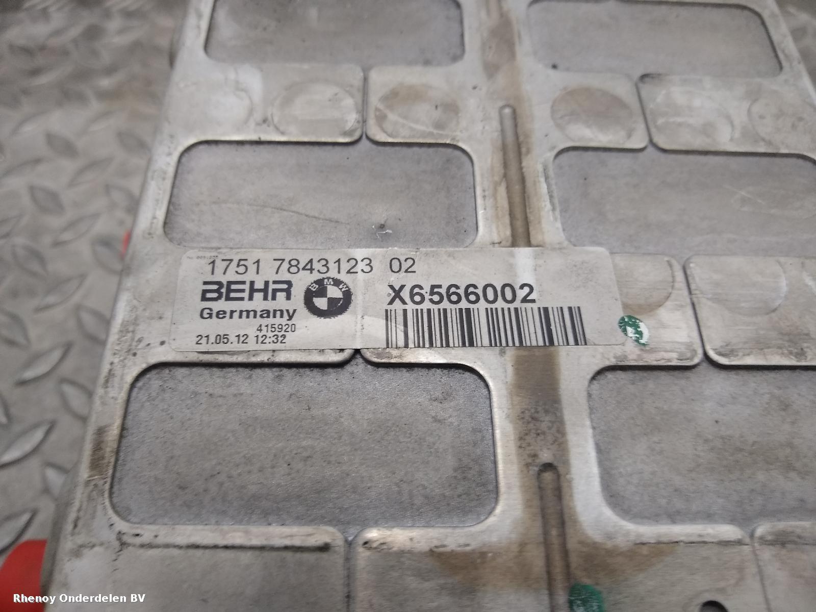 2016 BMW 6 SERIES INTERKOELER View Auto part INTERKOELER BMW 6 SERIES 2016