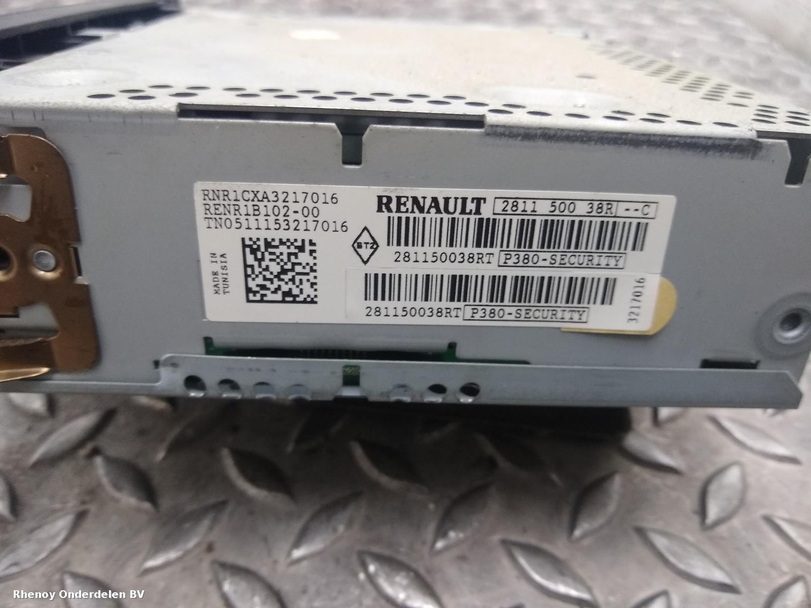 2011 RENAULT CLIO RADIO View Auto part RADIO RENAULT CLIO 2011