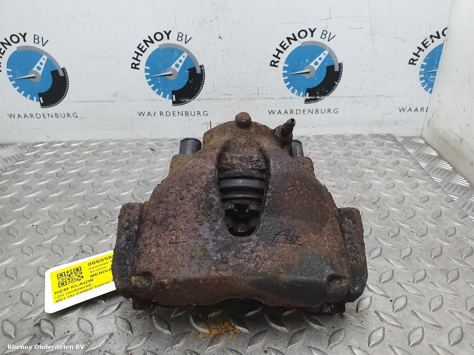2006 OPEL / VAUXHALL MERIVA REM KLAUW View Auto part REM KLAUW OPEL / VAUXHALL MERIVA 2006