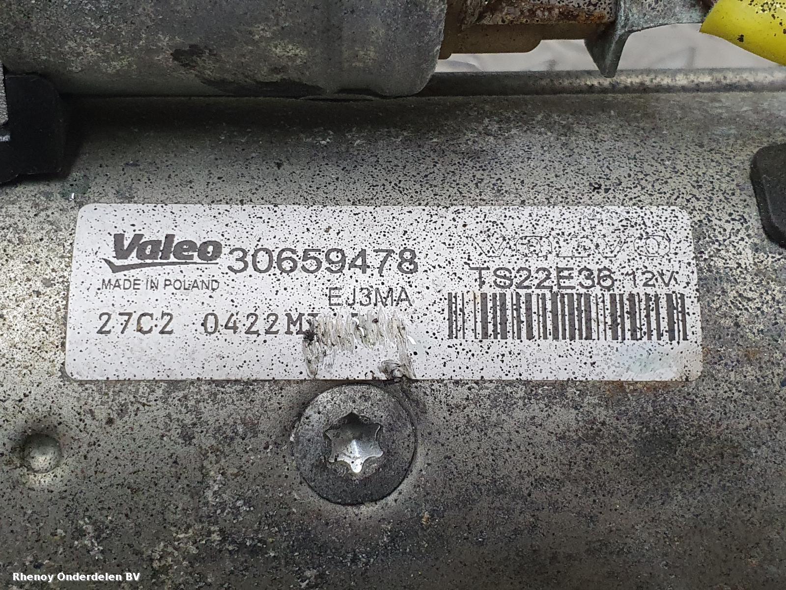 View Auto part STARTMOTOR VOLVO V50 2012