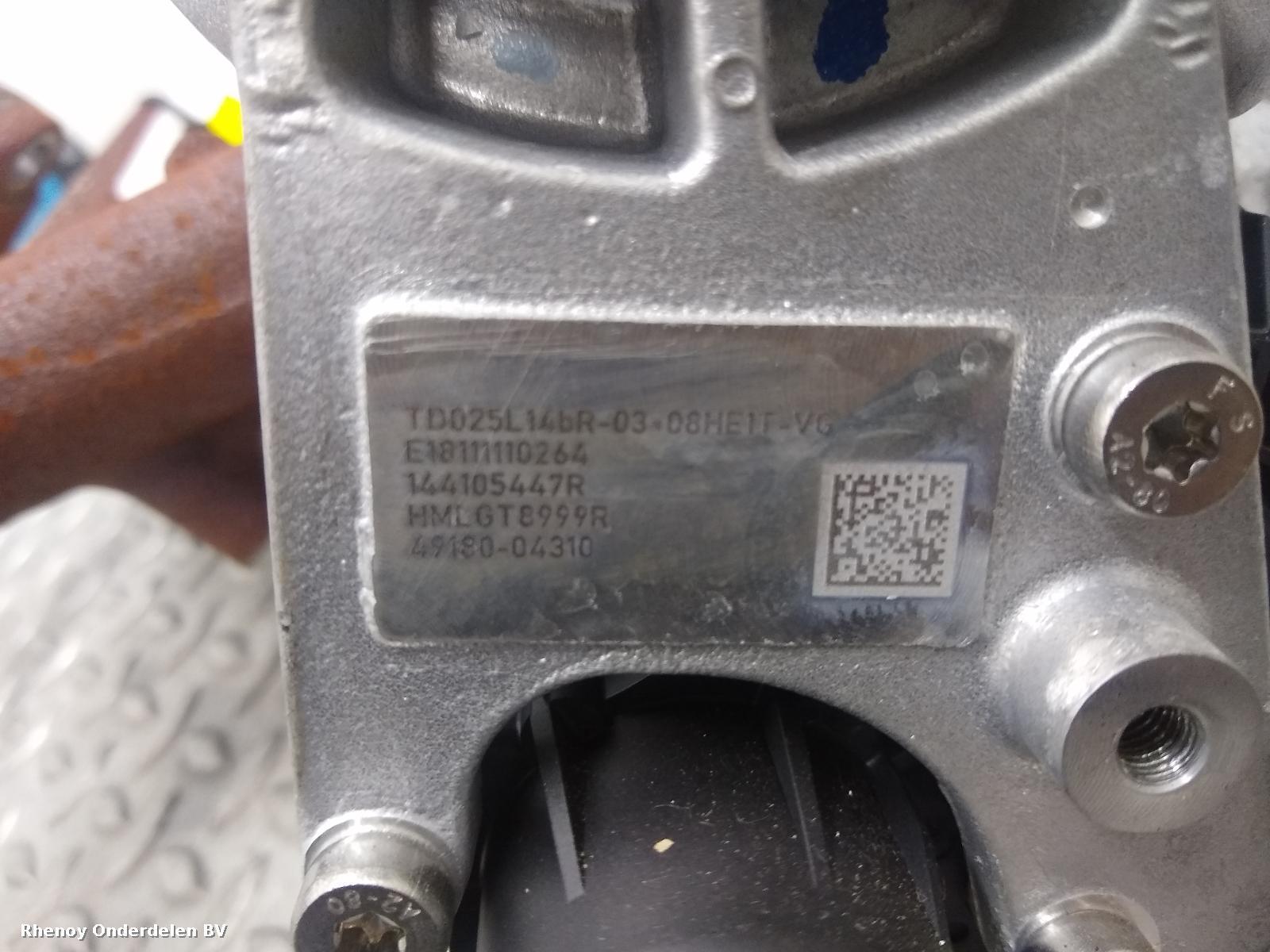 2019 NISSAN X TRAIL Turbocharger View Auto part Turbocharger NISSAN X TRAIL 2019