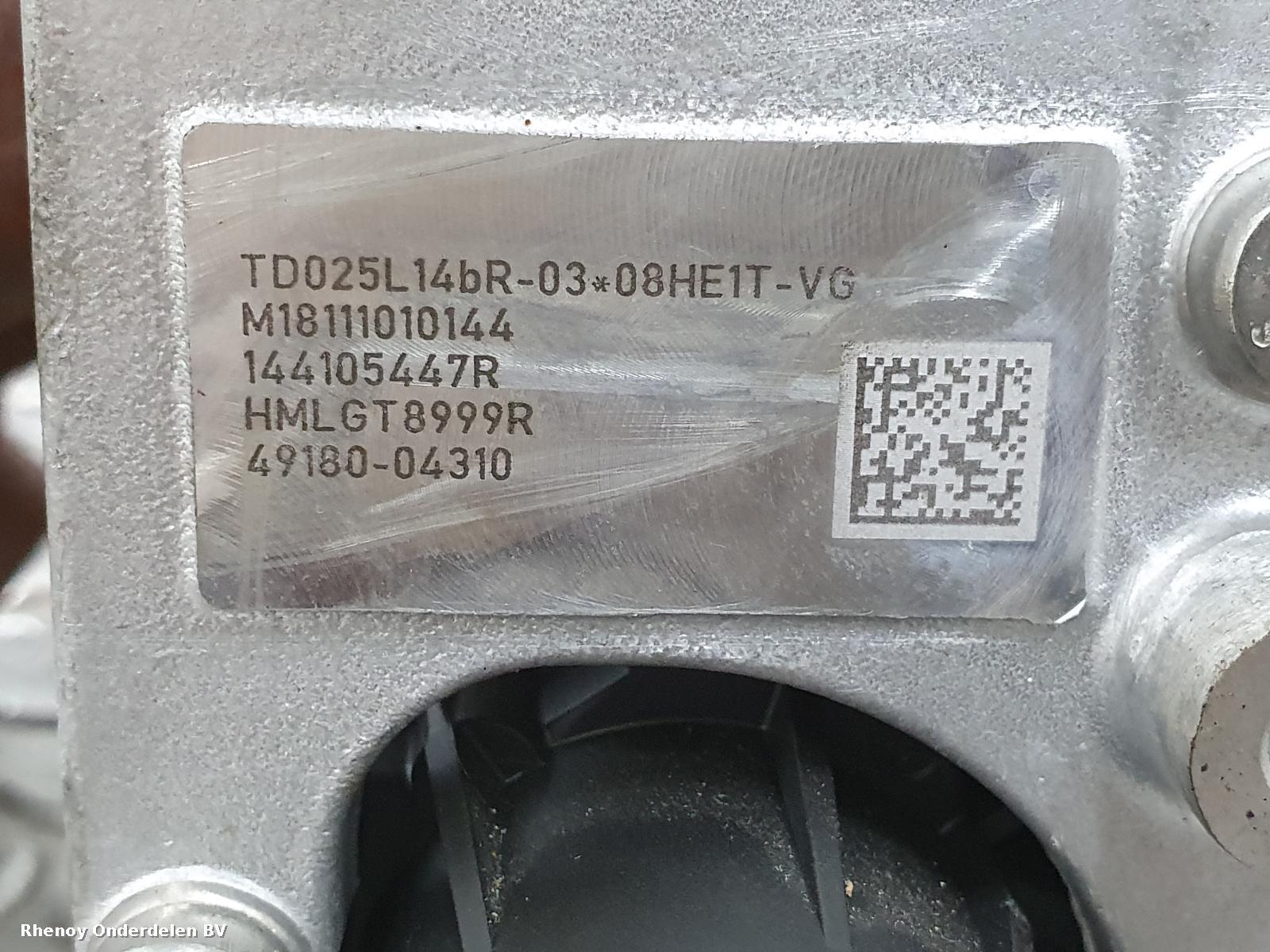 2019 NISSAN X TRAIL Turbocharger View Auto part Turbocharger NISSAN X TRAIL 2019