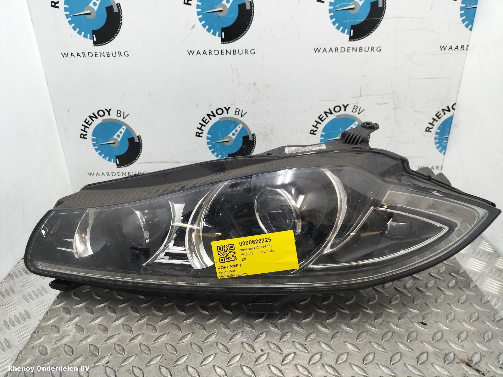 View Auto part L Headlamp JAGUAR XF 2013
