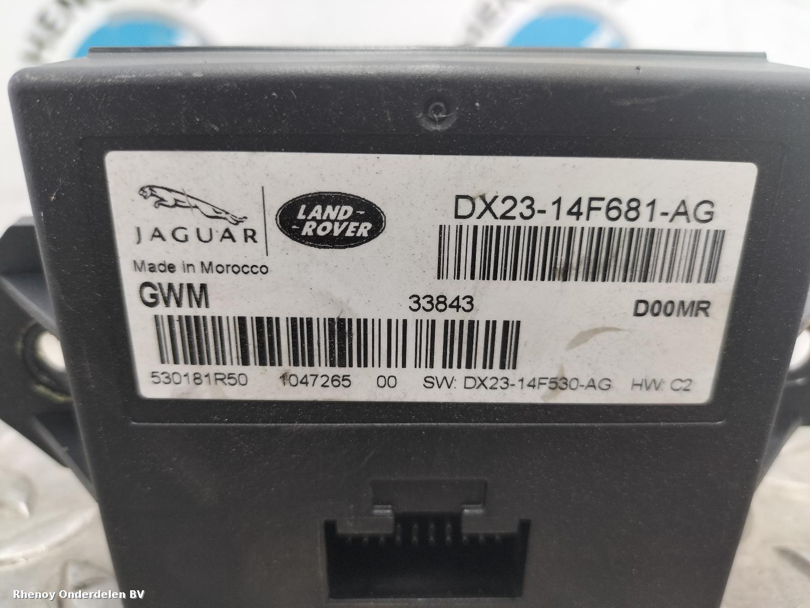 2013 JAGUAR XF OVERIGE View Auto part OVERIGE JAGUAR XF 2013