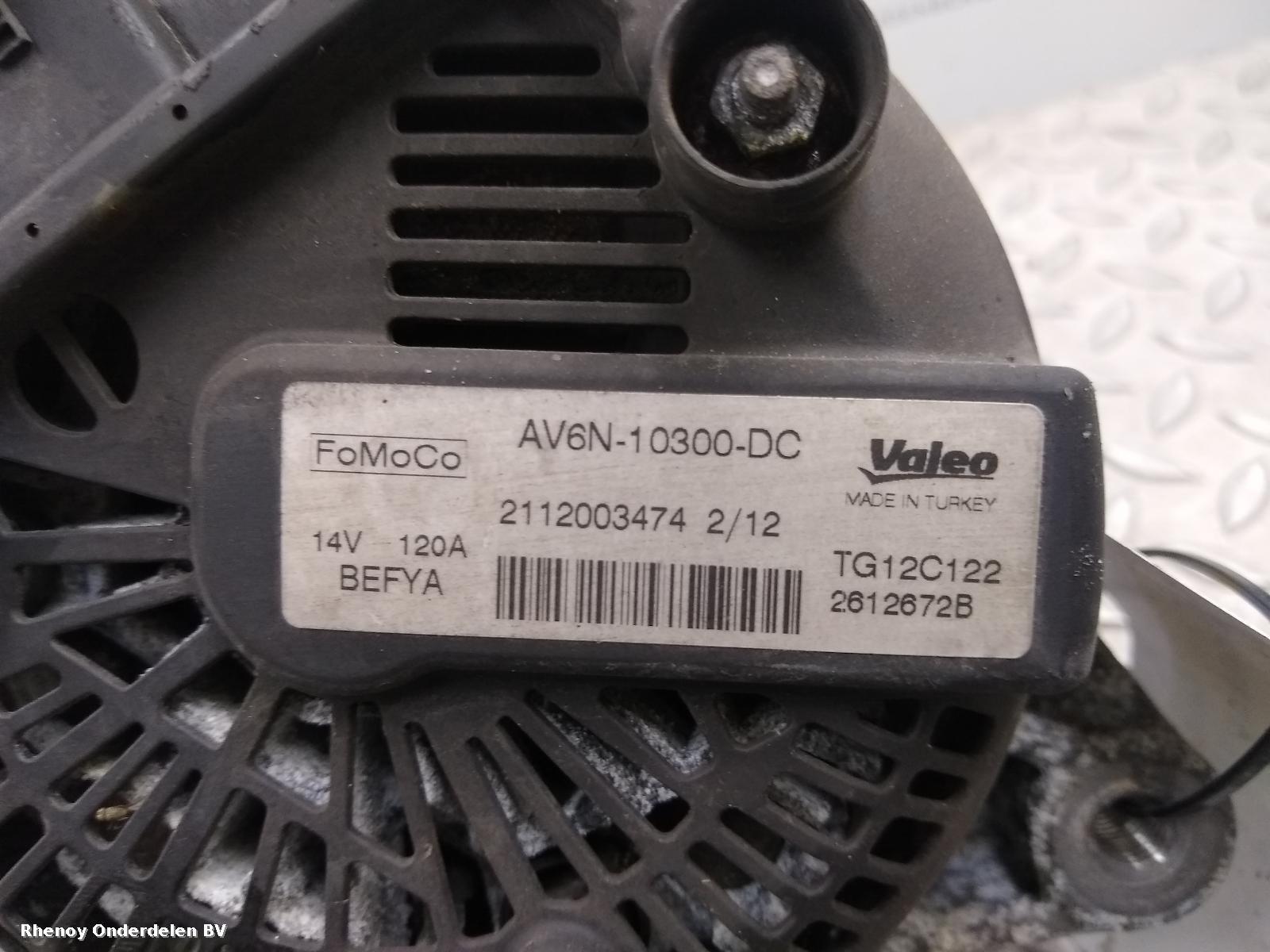View Auto part DYNAMO FORD FIESTA 2012