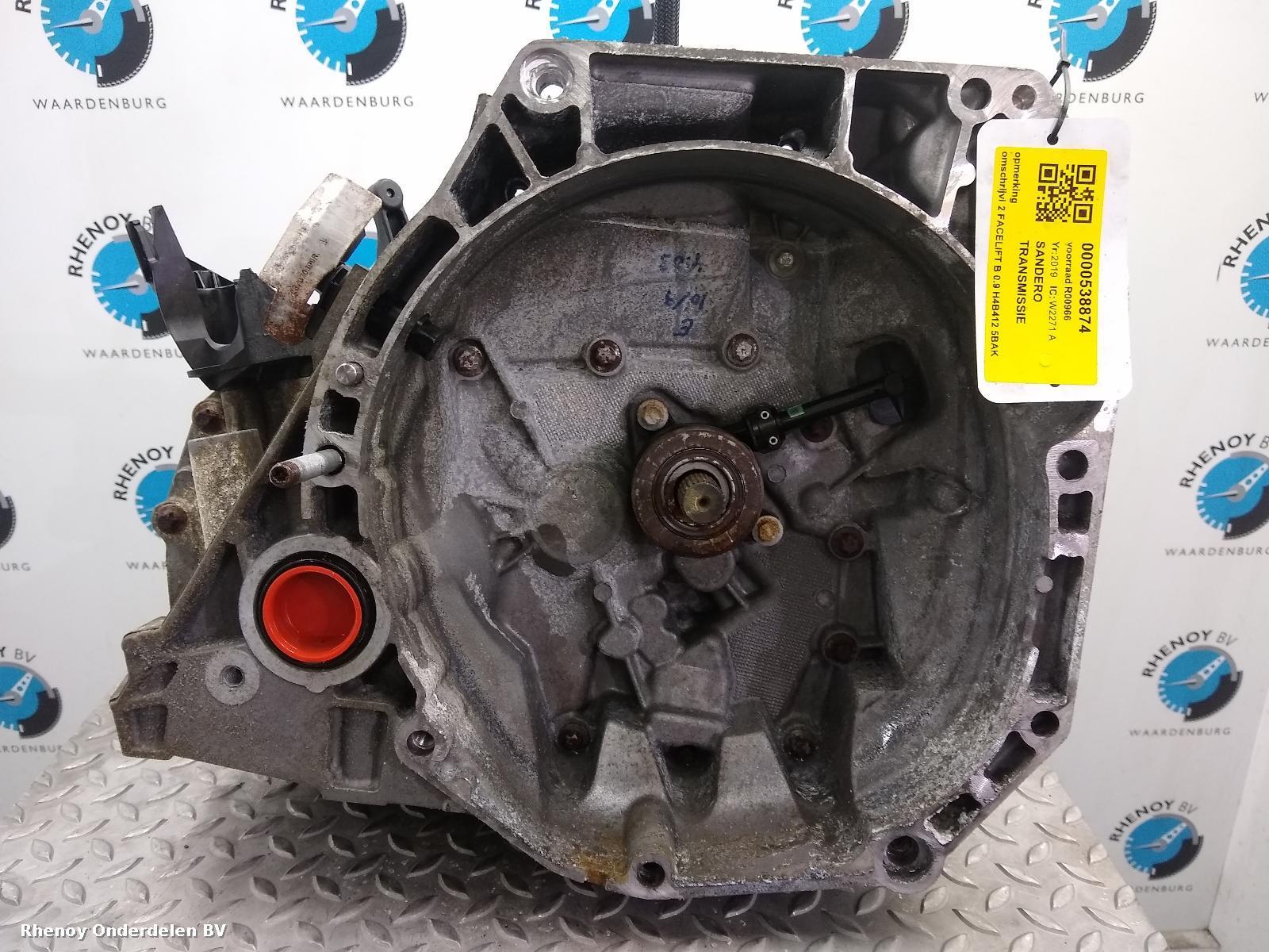 View Auto part Gearbox DACIA SANDERO 2019