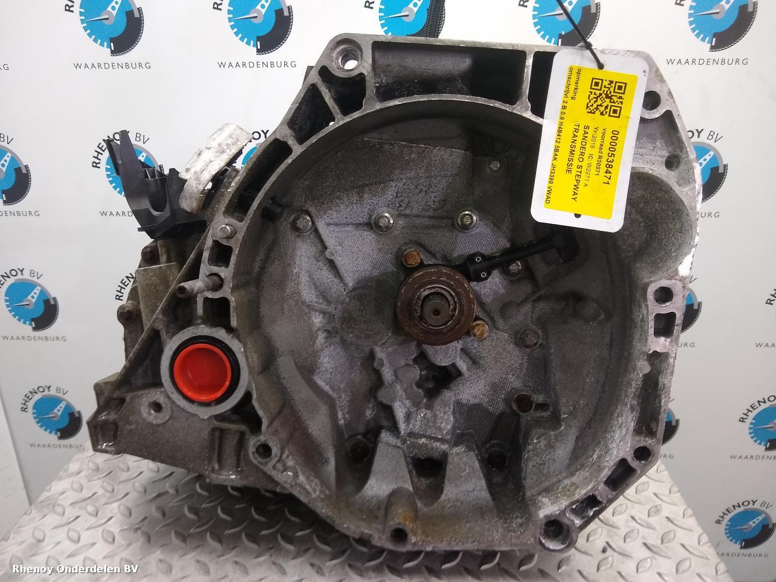 View Auto part Gearbox DACIA SANDERO STEPWAY 2019