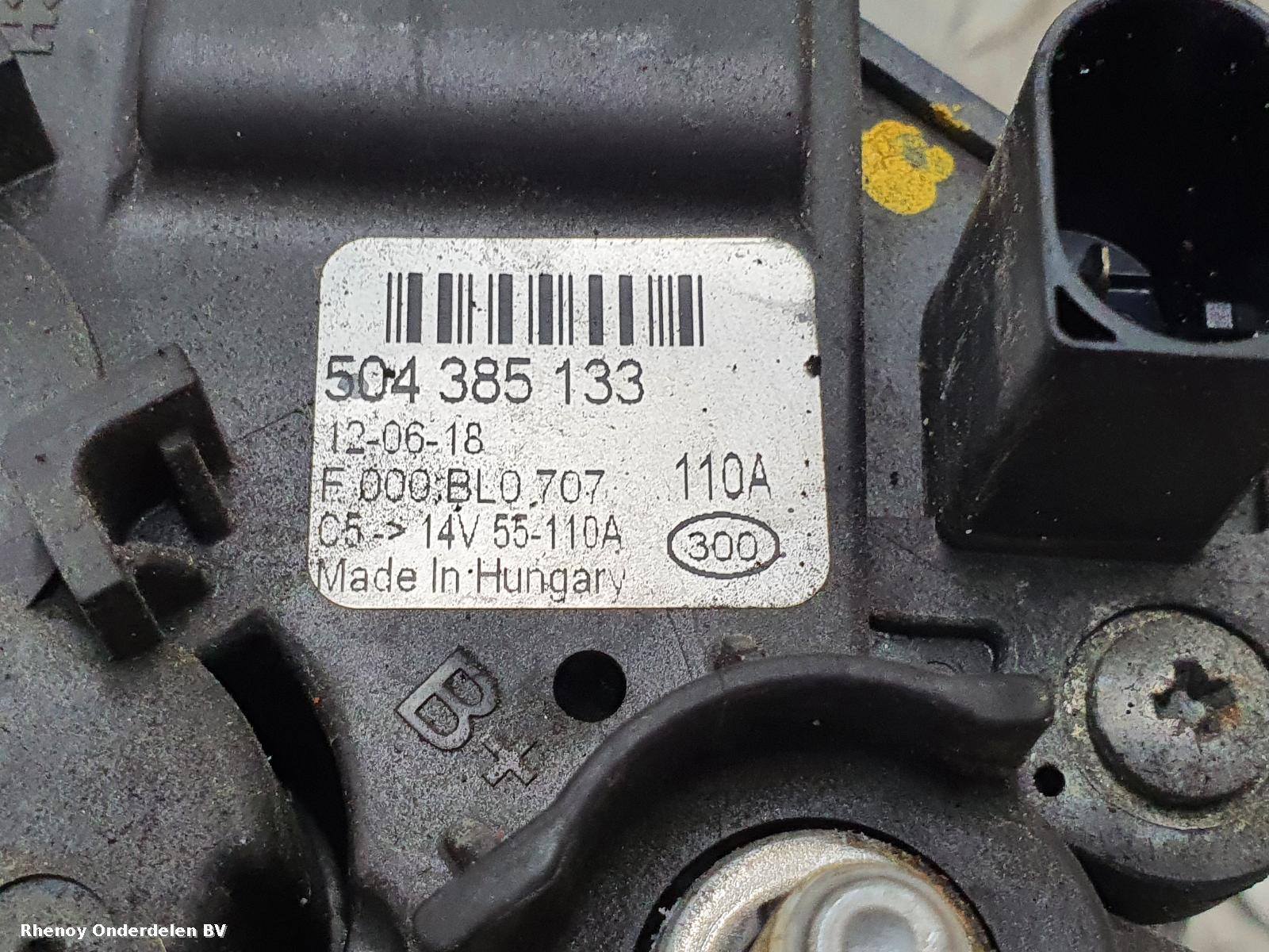 View Auto part DYNAMO IVECO DAILY 2012