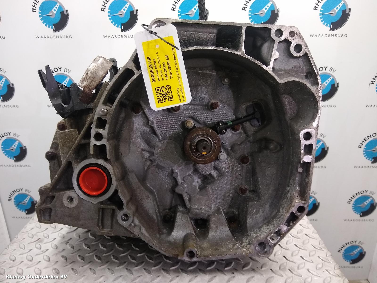 View Auto part Gearbox DACIA SANDERO 2019