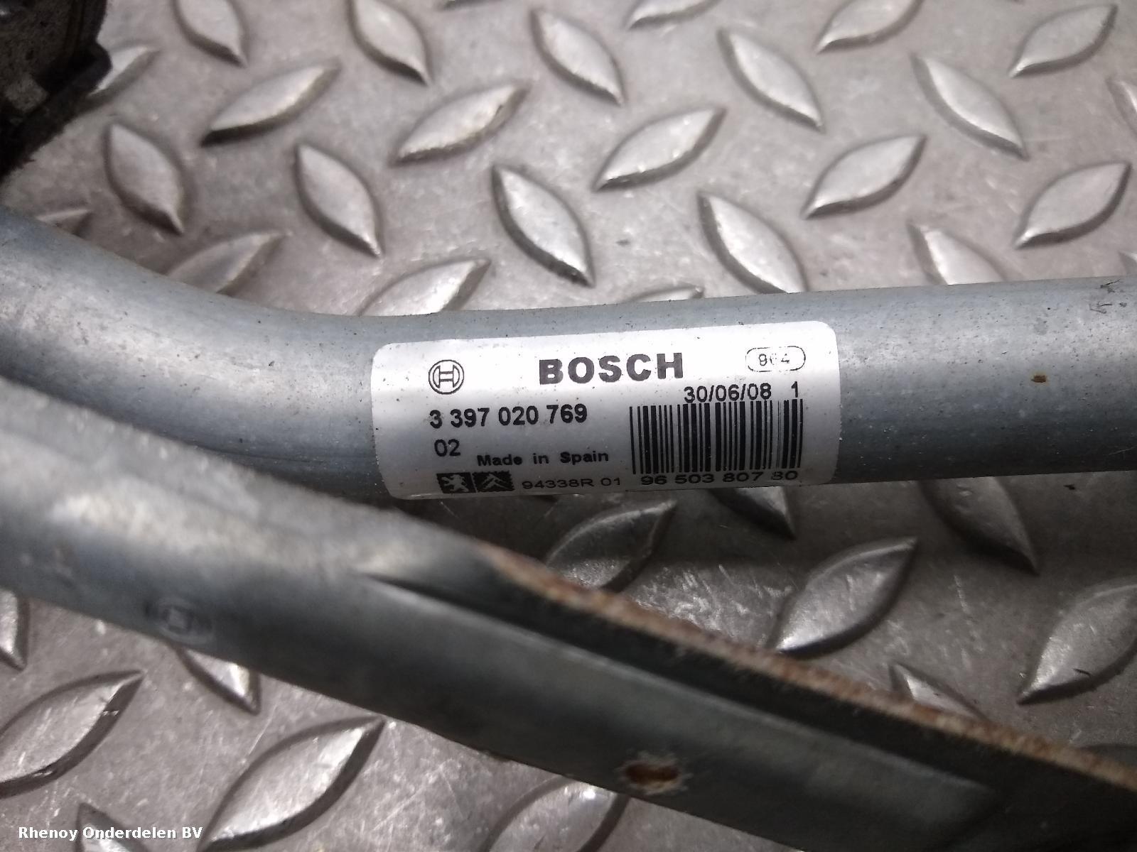 2008 PEUGEOT 207 RUITENWISSERMOTOR VOOR View Auto part RUITENWISSERMOTOR VOOR PEUGEOT 207 2008