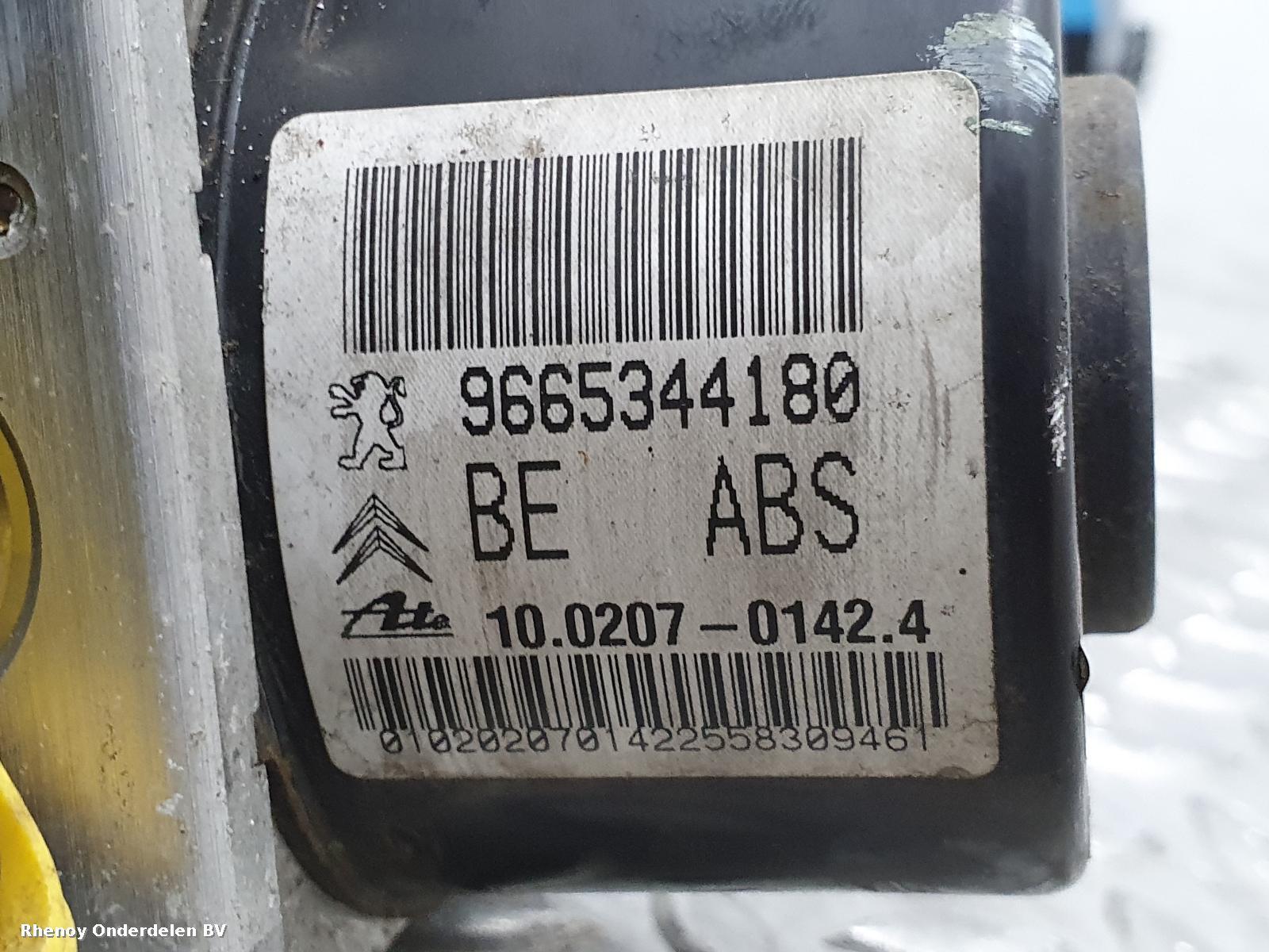 2009 PEUGEOT 207 ABS POMP View Auto part ABS POMP PEUGEOT 207 2009