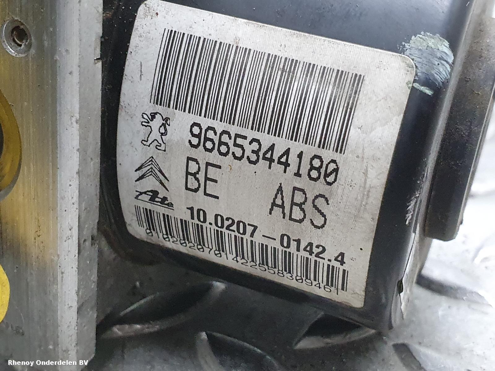 2009 PEUGEOT 207 ABS POMP View Auto part ABS POMP PEUGEOT 207 2009