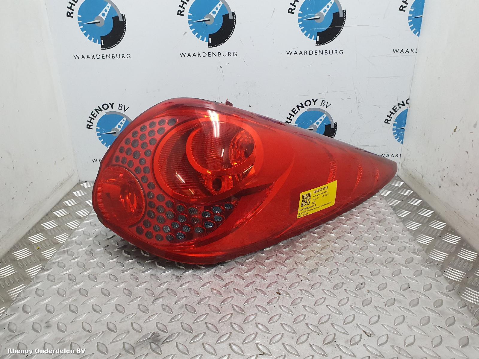 Bekijk Auto-onderdeel ACHTERLICHT R PEUGEOT 207 2009