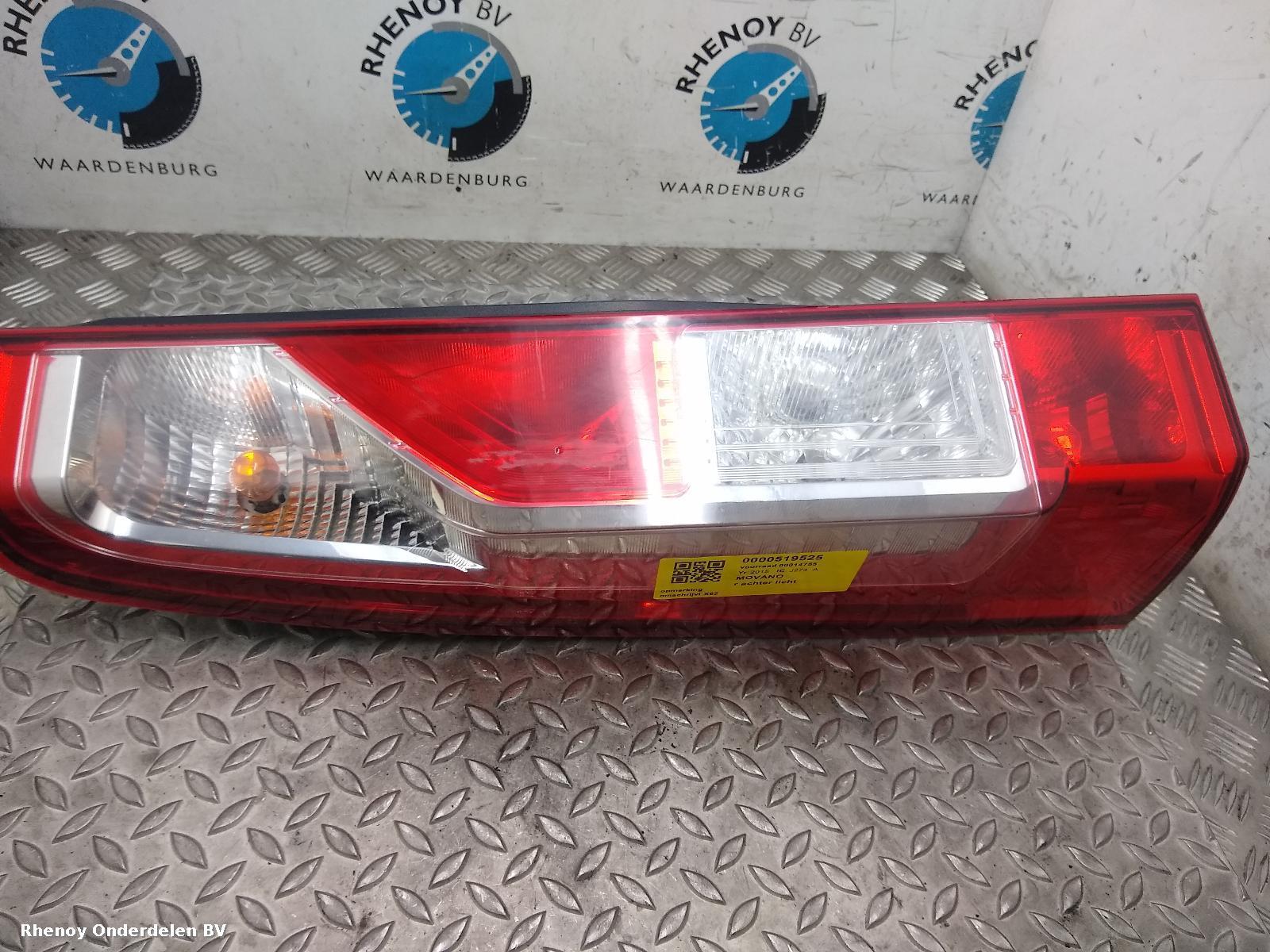 View Auto part L Taillight VAUXHALL / OPEL MOVANO 2015