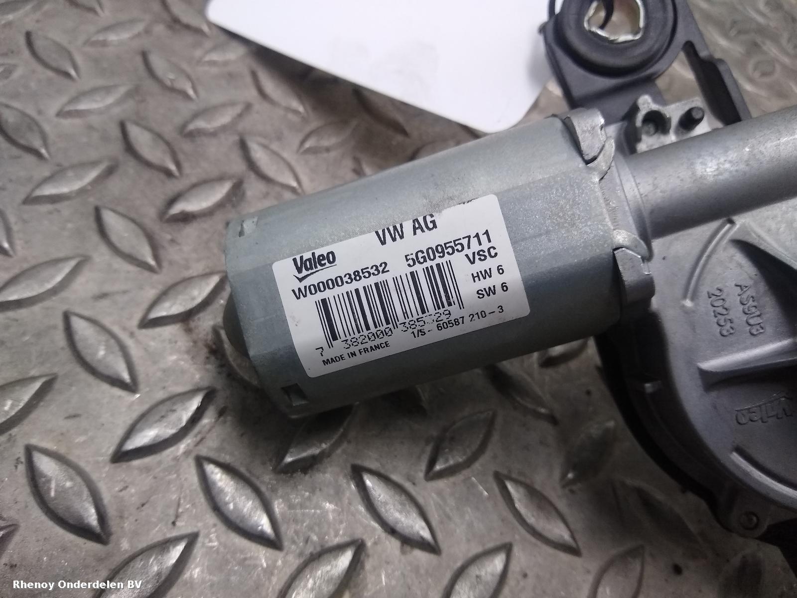 2013 VOLKSWAGEN GOLF RUITENWISSERMOTOR ACHTER View Auto part RUITENWISSERMOTOR ACHTER VOLKSWAGEN GOLF 2013