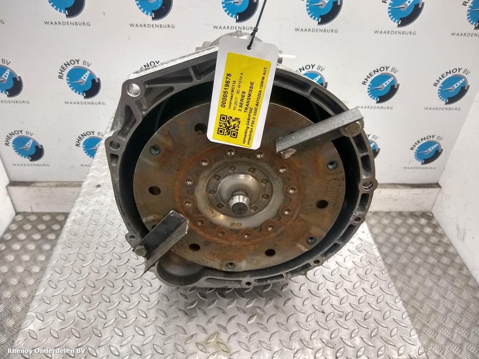 Bekijk Auto-onderdeel TRANSMISSIE / VERSNELLINGSBAK BMW 3 SERIES 2017